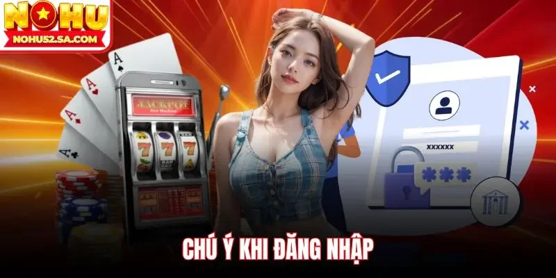 Chú ý khi đăng nhập tại nhà cái Nohu52
